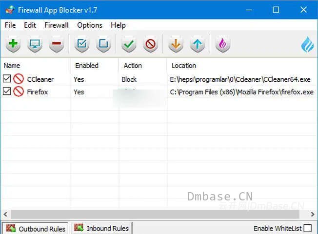 Firewall App Blocker中文版v1.9下载_一键禁止软件联网