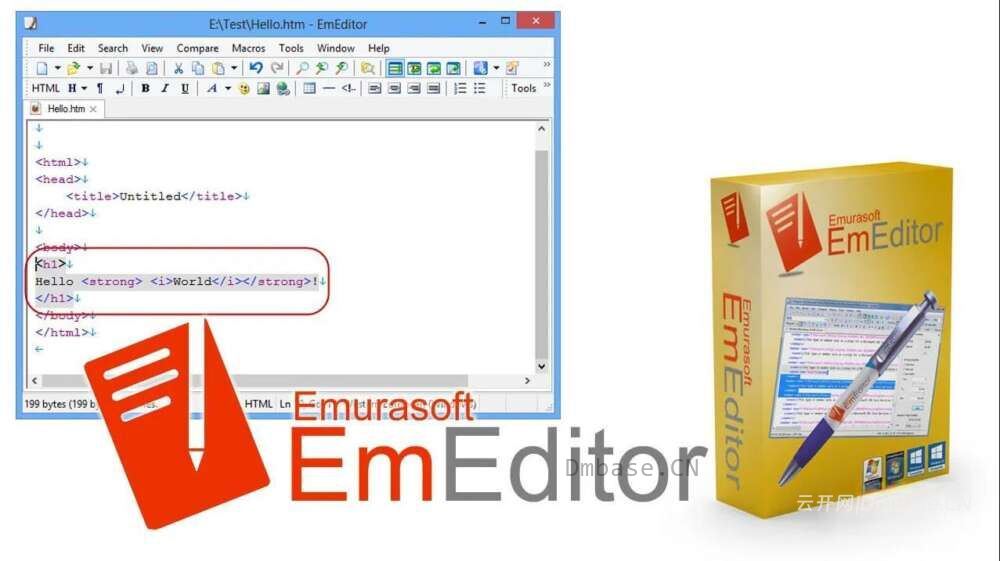 Emurasoft EmEditor Pro 26.2.2_Windows文本代码编辑器