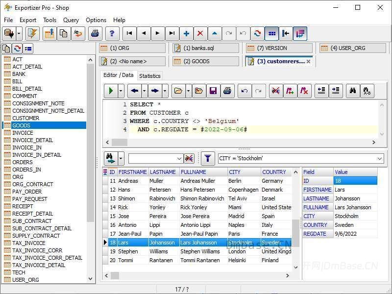Exportizer Enterprise V10.3.6.875_数据库导出器软件