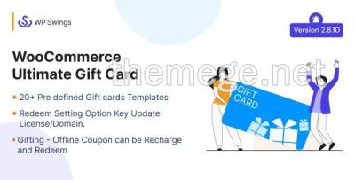 WooCommerce Ultimate Gift Card免费版V2.8.10