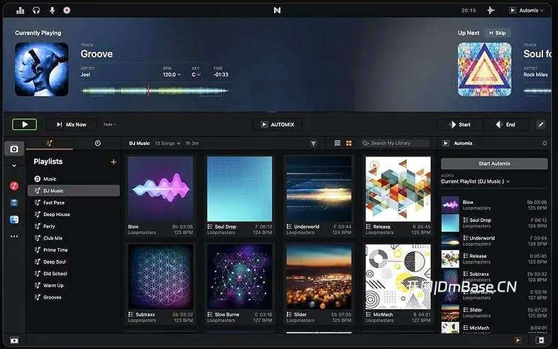 Algoriddim djay Pro AI 5.6.4_MacOS智能混音软件