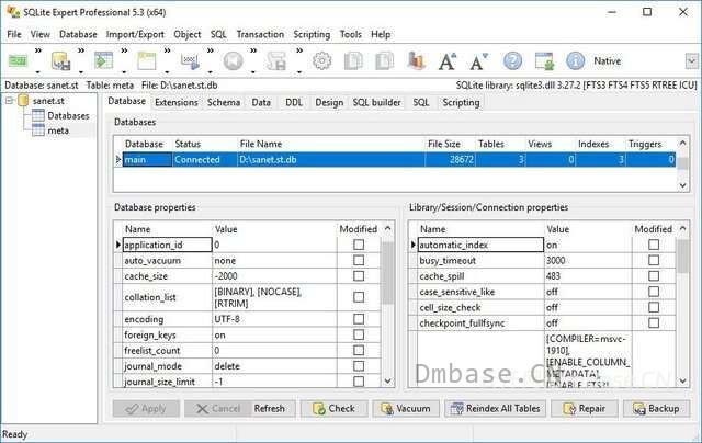 SQLite Expert Pro便携版V6.1.3_SQLite数据库管理软件