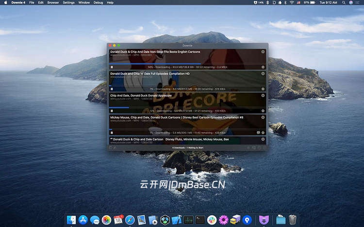 Downie中文破解版V4.11.6 MacOS网页视频器