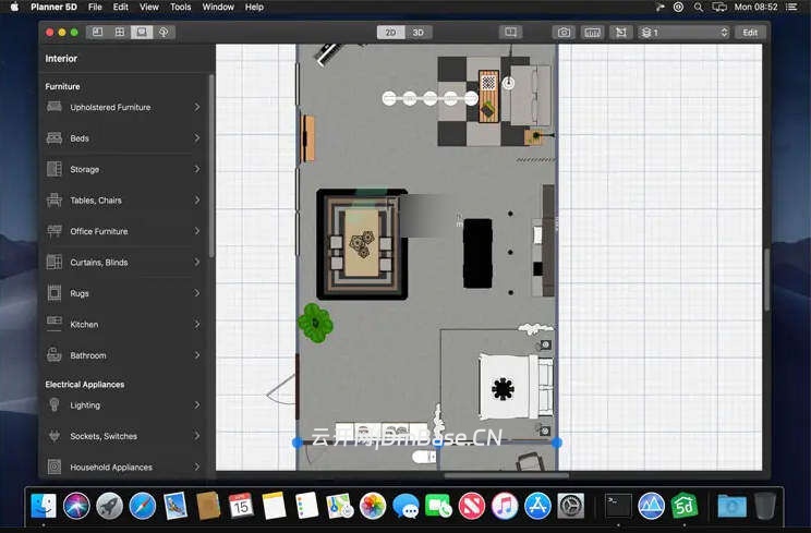 Planner 5D Premium破解版V4.17 MacOS户型图设计软件