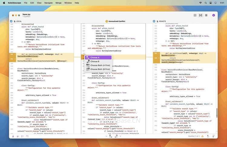 Kaleidoscope破解版V6.6 MacOS文件对比软件