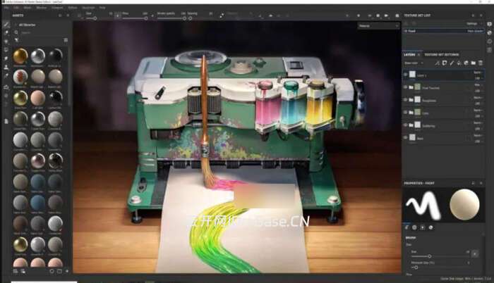 Adobe Substance 3D Painter 12.1.4_3D纹理绘制软件