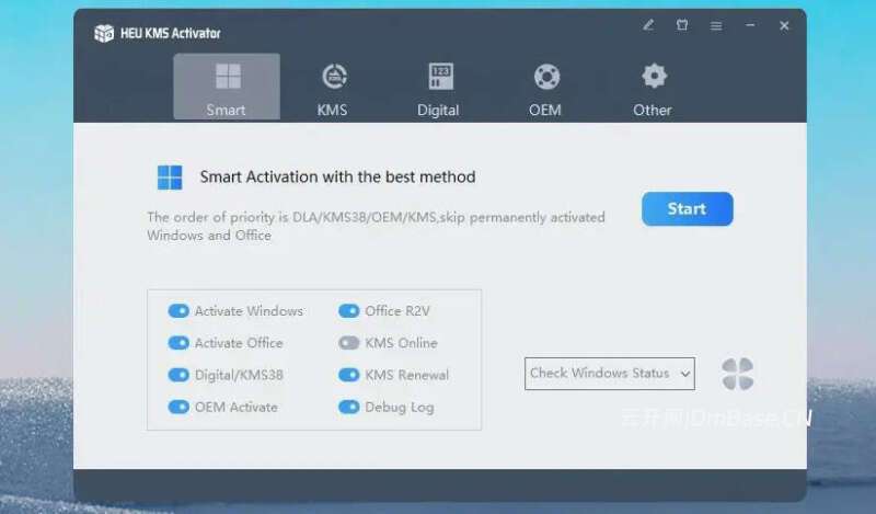 HEU KMS Activator 63.3.3_Windows和Office一键激活工具