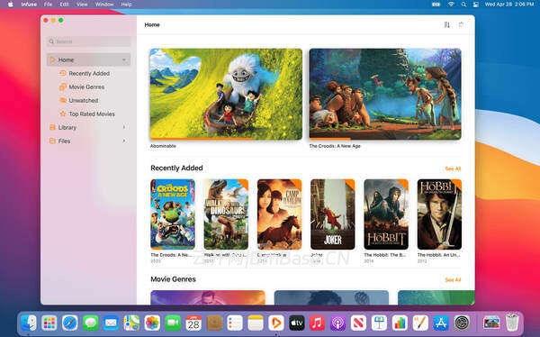Infuse PRO中文版v8.3.9_MacOS视频播放器