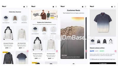 全开源Next.JS外贸服装跨境电商源码/短视频导购/前后端分离