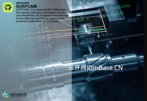 Hexagon Vero SurfCAM 2025.1_高效4/5轴CAM软件