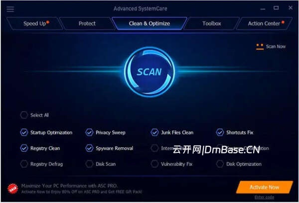 系统优化软件 IObit Advanced SystemCare Pro v19.0.1.160