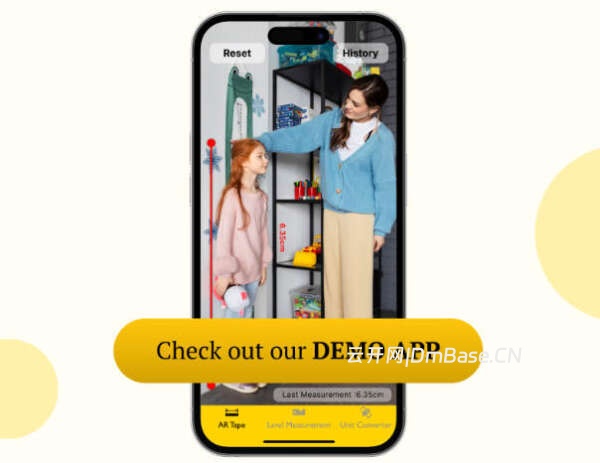 AR测量仪App源码_iOS增强现实尺子_AR测量工具