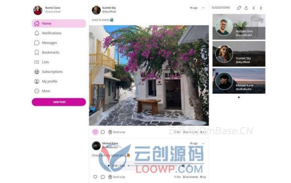 全开源网红视频订阅/直播打赏/视频付费/仿Onlyfans源码