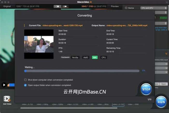 Macxvideo AI注册版V3.13.0_MacOS视频编辑器软件