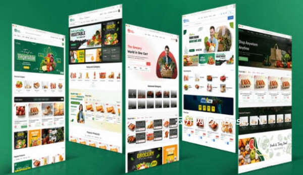 全开源O2O生鲜电商APP源码/多商户商城系统/Web+App