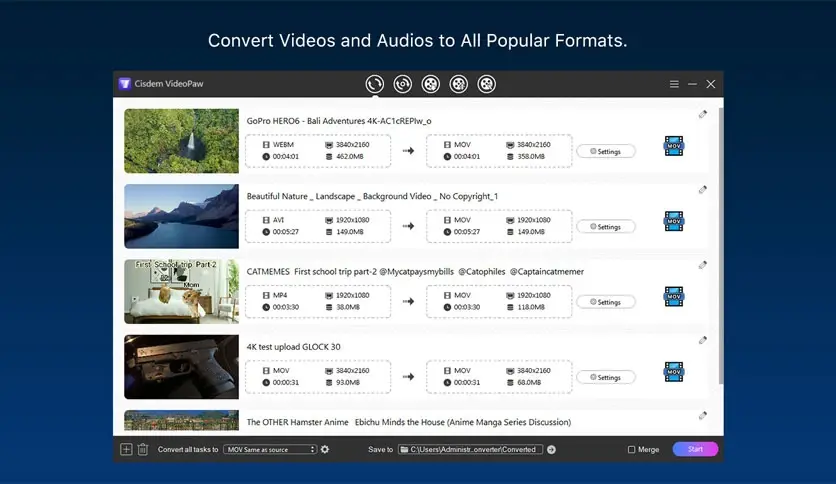 Cisdem VideoPaw注册版v10.3.0 MacOS视频处理工具