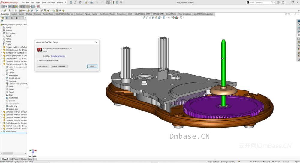 SolidWorks 2026 SP4.1中文版_三维CAD设计软件