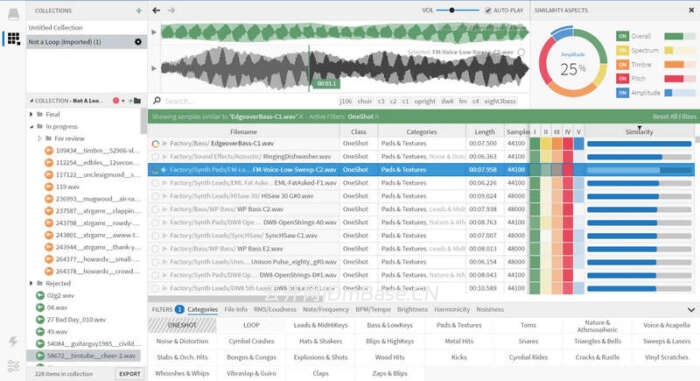 Sononym注册版v1.6.4 智能音频采样浏览工具