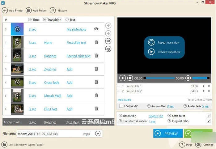 Icecream Slideshow Maker Pro注册版v5.19 幻灯片制作软件