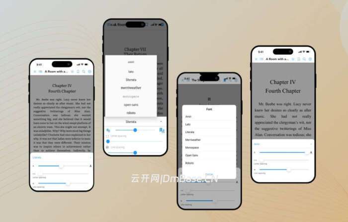 Flutter电子书阅读APP源码/支持语音朗读/支持EPUB3