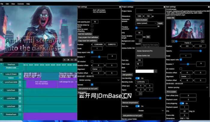 Lyric Video Studio 1.5.49_歌词视频制作软件