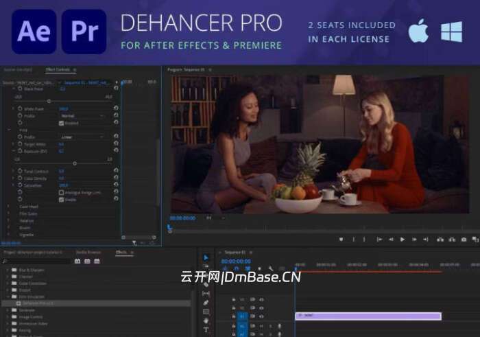 Dehancer Pro插件版v7.4.0_电影胶片模拟与视频调色插件