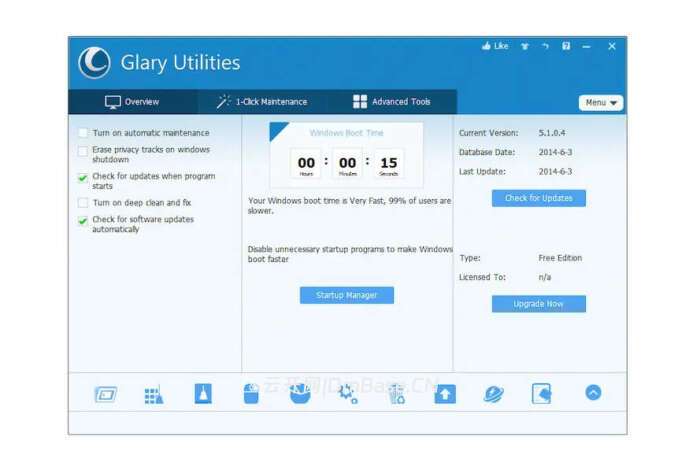 Glary Utilities Pro激活版v6.40.0.44_系统优化工具_电脑清理软件