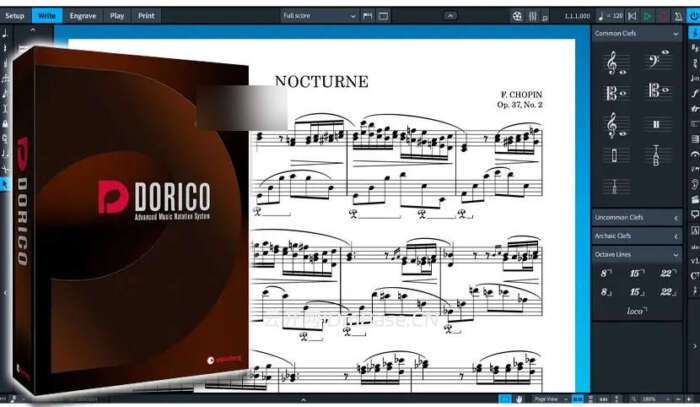 Steinberg Dorico Pro 6.2_MacOS乐谱制作软件_作曲软件