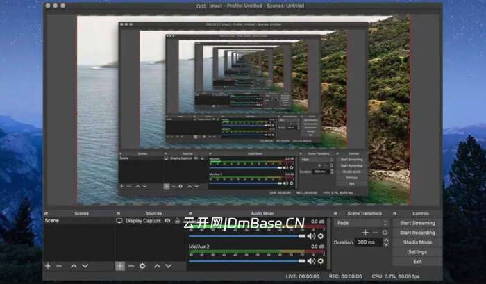 OBS Studio for Mac 32.1.0_开源直播录制软件_Intel+M1