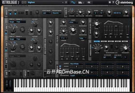 Steinberg Retrologue v2.5.0 | 经典虚拟模拟合成器 | 700+预设