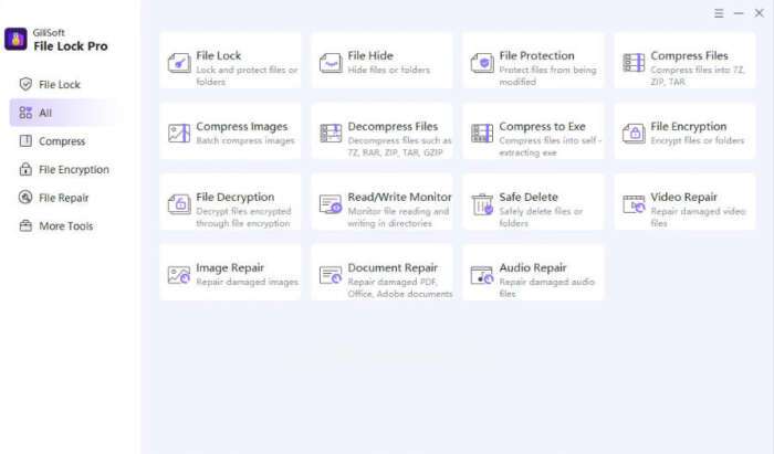 GiliSoft File Lock Pro注册版v15.8.0 | 文件夹加密软件
