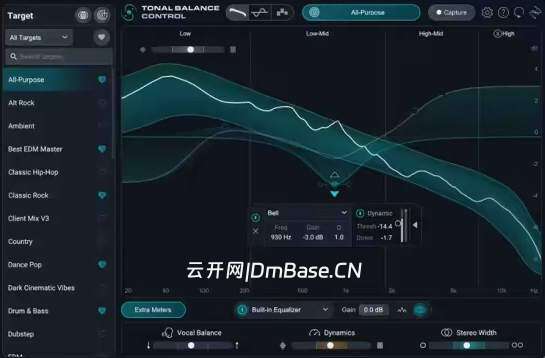 iZotope Tonal Balance Control 3 v3.0.0 MacOS音调平衡分析插件