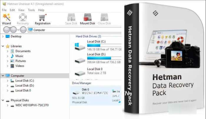 Hetman Data Recovery Pack 5.0_8合1数据恢复软件_硬盘U盘恢复工具