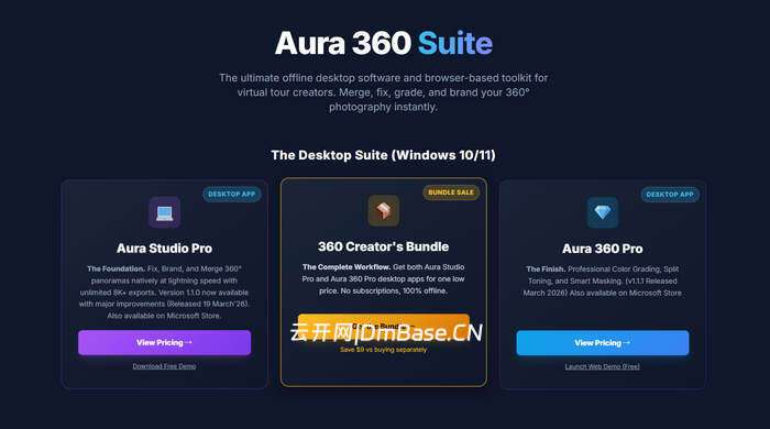 Aura 360 Pro离线版v1.1.2_全景照片处理软件_持续更新
