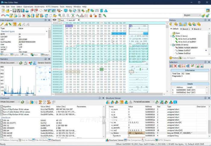 Hex Editor Neo Ultimate 8.02.00.9315_十六进制编辑器_二进制文件编辑工具
