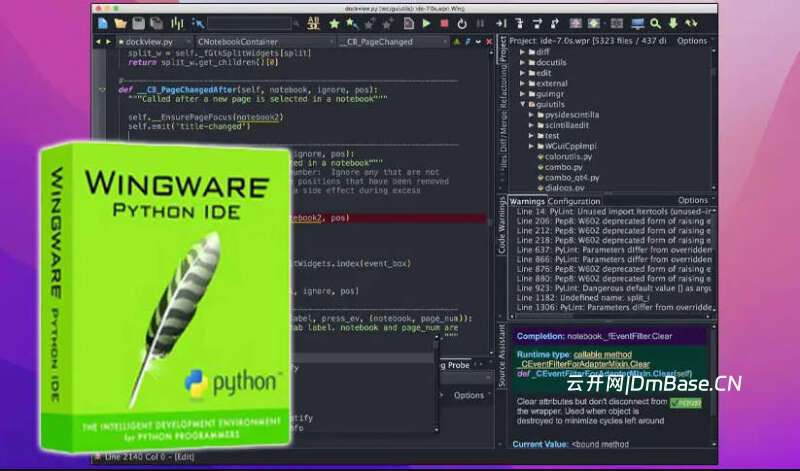Wing IDE Pro for Mac 11.1.0_MacOS版Python开发工具