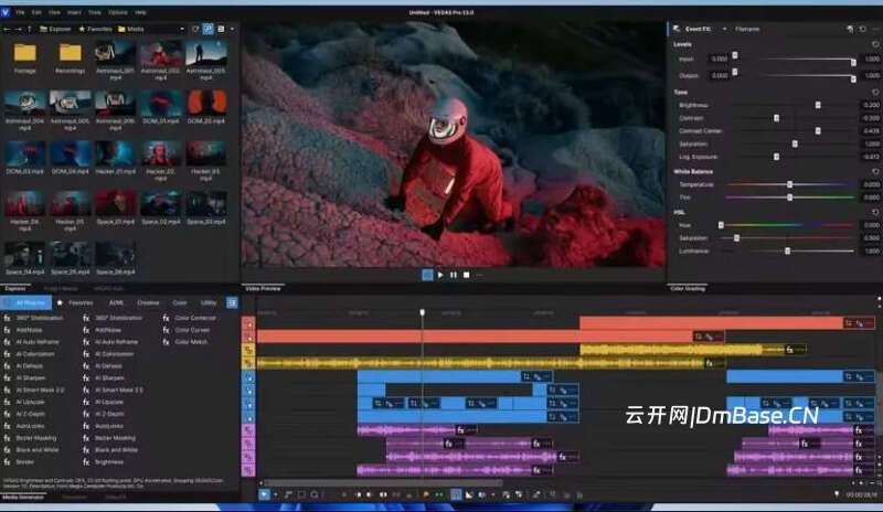 BorisFX VEGAS Pro Ultimate Addons 2026.0.3.189_视频剪辑插件包