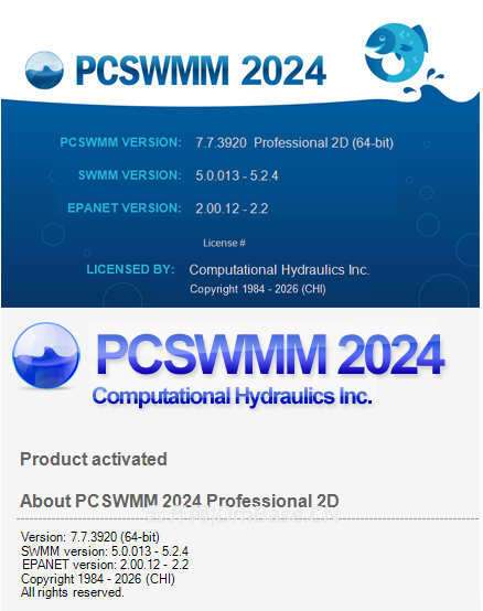 CHI PCSWMM 2024 Pro 2D v7.7.3920 | 洪水模拟 | 内涝分析