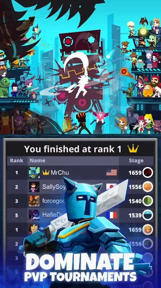 点击泰坦2(Tap Titans 2)解锁版v7.20.1 安卓放置点击动作RPG