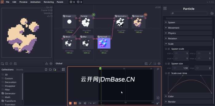 Pixelpart注册版v1.8.5_游戏开发粒子特效制作软件
