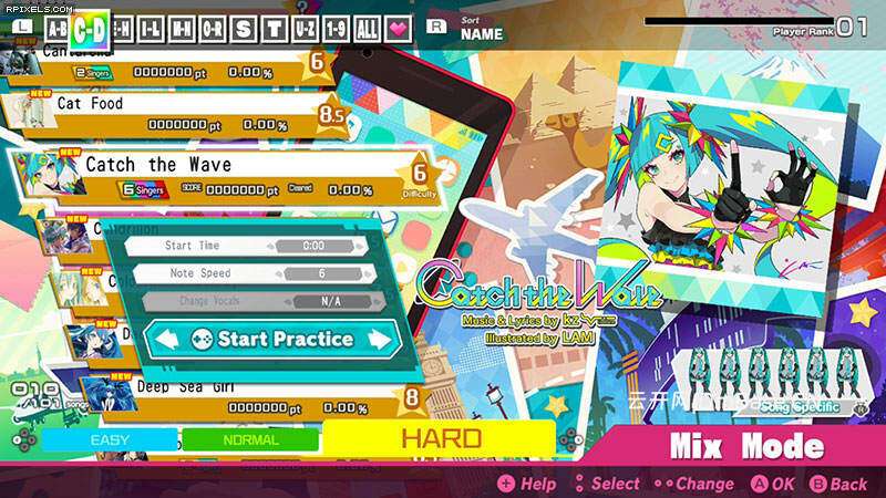 初音未来:歌姬计划Mega Mix+中文版v1.04_2DLCs
