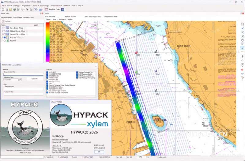 HYPACK 2026.1激活版_水文测量软件_疏浚导航