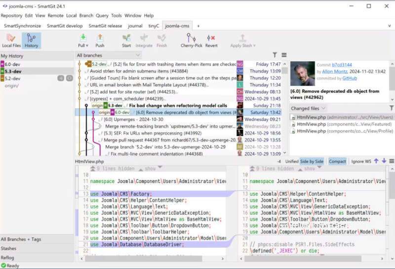SmartGit 25.1.128_Git图形化客户端_Git版本控制GUI工具