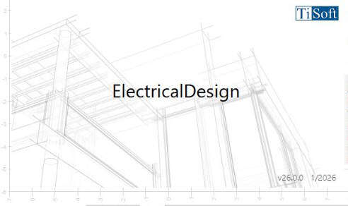 TiSoft Electrical Design 2026下载_电气设计BIM软件_v26.0.0.0