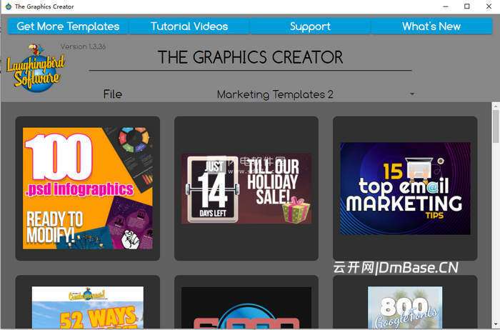 The Graphics Creator 8 v1.4.20_图形设计软件_含素材库