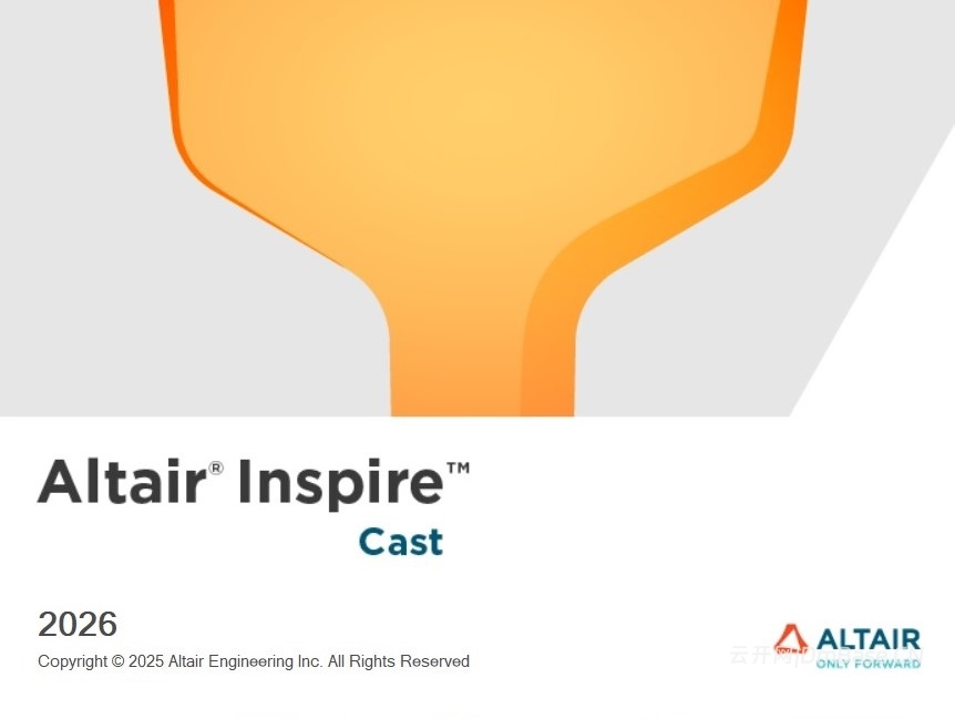 Altair Inspire Cast 2026.0_铸造仿真软件