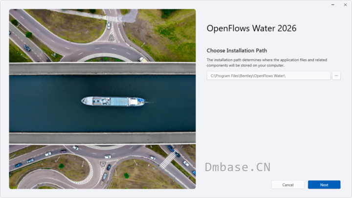 Bentley OpenFlows Water 2026 64位英文版软件安装教程