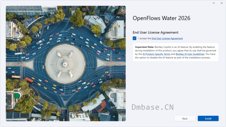 Bentley OpenFlows Water 2026 64位英文版软件安装教程