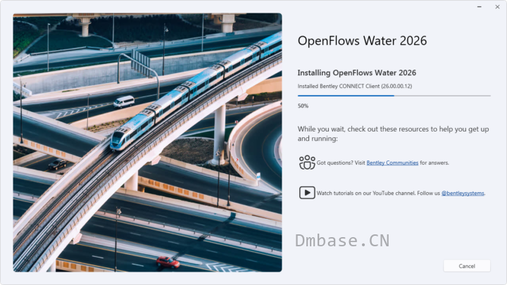 Bentley OpenFlows Water 2026 64位英文版软件安装教程