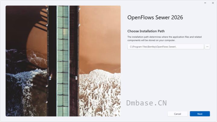 Bentley OpenFlows Sewer 2026英文版软件安装教程